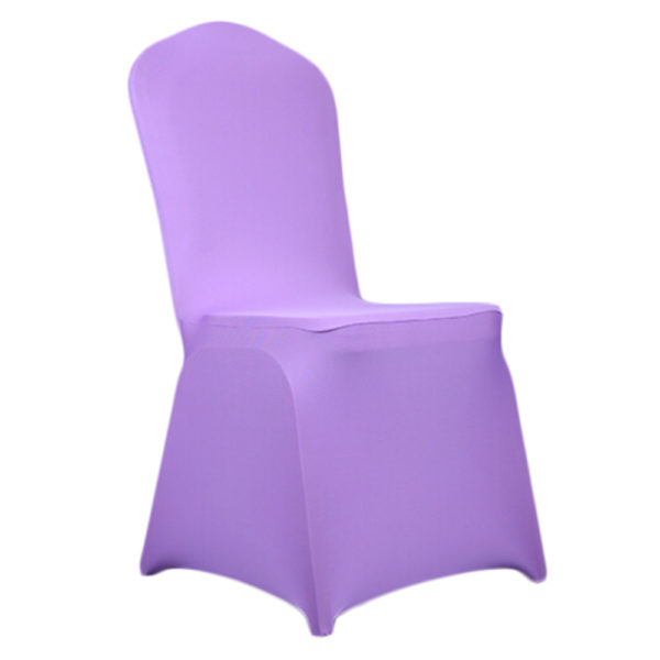 Чехол универсальный на стул сиреневого цвета